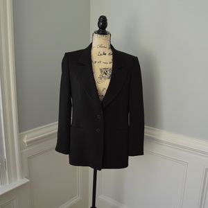 Black BOSS ribbed blazer US size 8 GUC